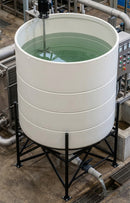 5900 Litre 45° Cone Tank Open Top – Polyethylene