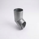76mm Diameter Flush Joint Aluminium Downpipe Shoe (view 2)