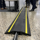 Rubber Floor Cable Cover, 1 Channel, Sold Per Metre