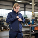 Dark Slate Gray Premium Ladies Soft Shell Jacket - Water Resistant and Breathable