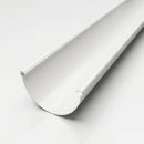 Deepflow Aluminium Gutter Length 130mm × 3m — RAL 9016