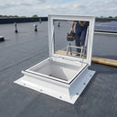 Polycarbonate Roof Access Hatch 150mm Upstand
