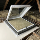 1 Hour Fire Rated Metal Insulated Loft Hatch 535x635mm