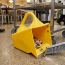 Polyethylene Sweep Bin, 84 Litre Capacity with Stainless Steel Edge