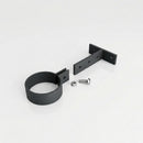 Adjustable Aluminium Pipe Clip 76mm Diameter — RAL 7021