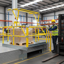 Dim Gray High-Performance Heavy Duty Pallet Gate 3000mm Opening x 1800mm High with Easy Assembly and Custom Dimensions