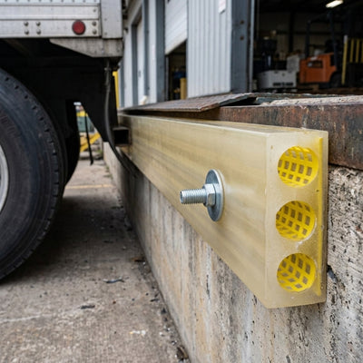 Polyurethane Loading Bay Impact Buffer 35 × 90mm 1m Length
