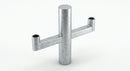 Galvanised Dual Hang Post 4½" for 53" Gates (view 2)