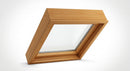 Centre Pivot Pitched Roof Window 3070 Pine Laminated (view 2)