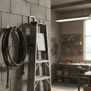 Dark Slate Gray Heavy Duty Galvanised Double Hook for Ladders and Tools - 200 x 80 x 98mm