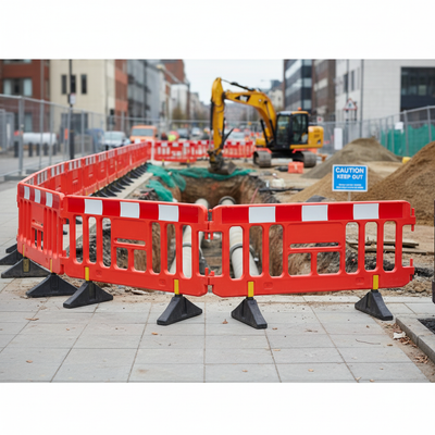 Professional 2 Metre Modular Utility Barrier Planks - Durable & Recyclable