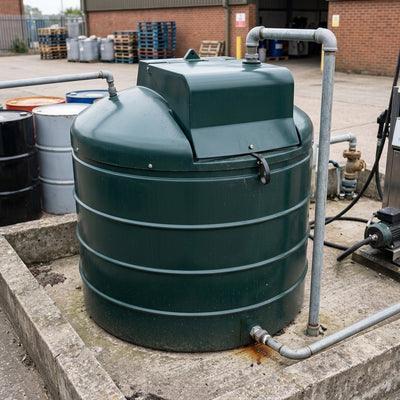 1400 Litre Bunded Oil Storage Tank, Polyethylene