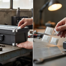 Premium 19mm White Square Adhesive Vinyl Bumper Pads - Pack of 12 for Furniture and Appliance Protection