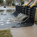 Light Slate Gray Premium Lightweight Water Diversion Barrier - Side Unit