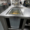 112 litre galvanised steel bin liner with external handle
