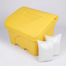 400 Litre lockable grit bin UV-stabilised polyethylene (view 2)