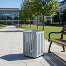 Dark Slate Gray Premium Litter Bin for High Traffic Public Areas
