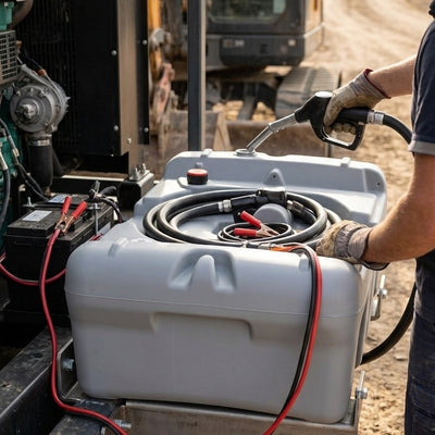 210 Litre Diesel Dispensing Tank with 12V Electric Pump