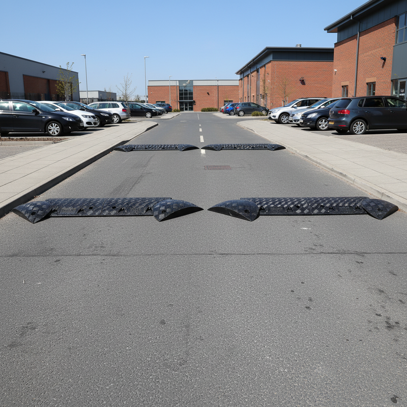 Light Slate Gray Premium Speed Bump Complete Kit - 50mm for 10mph & 75mm for 5mph