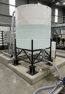 5200 Litre Open Top Cone Tank, 15° Angle, UV Polyethylene