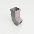Traditional Aluminium Downpipe Bends 72x72mm – 92.5° & 112.5° — RAL 7036 / 112.5 Degrees