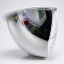 800mm diameter PMMA 1/8 sphere convex security mirror (view 2)