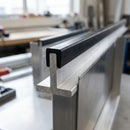 Square Rubber Edge Protector 13x10mm for 6mm Panels - 1m EPDM (view 2)