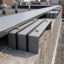 Aluminium Coping Fixing/Joint Brackets 1500mm Centres