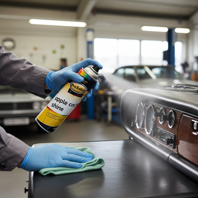 Premium Apple Scented Cockpit Spray Cleaner and Polish 500ml