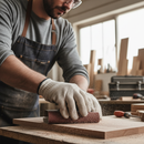 Dark Slate Gray Premium Sanding Paper Roll 115mm X 5m - 60 Grit for Wood & Metal