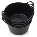 Flexible Plastic Trug 14 Litre Capacity – Pack of 5 (view 2)