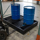 2 Drum Low-Profile Sump 1260 × 860 × 150mm Recycled Polyethylene