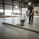 Dim Gray Professional Concrete Screeder 1.2 Metre Beam for Efficient Work