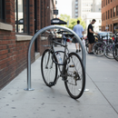 Dark Gray Premium Hoop Cycle Stand for Secure Bike Parking