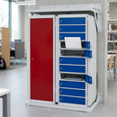 12-Compartment Laptop Charging Locker with Cam Lock