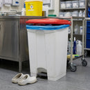 90-litre Pedal Bin Polypropylene Recycling Waste Container