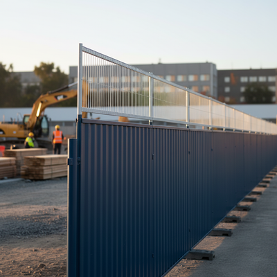 Heavy Duty Safety Barrier Mesh Extension Panel for Enhanced Security
