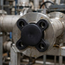 1/2" Class 150 Flange Stud Hole Insert - Black LDPE (view 2)