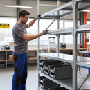 Gray Premium White PVC Square Tube 23.5mm x 2.5m - Durable and Versatile