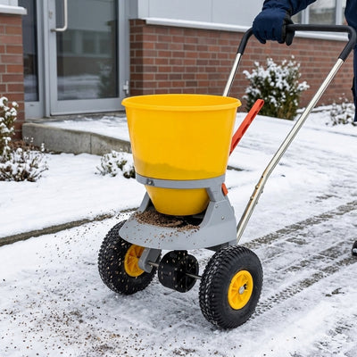 20 Litre Grit & Salt Spreader with Adjustable Hopper