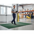 Gray Premium Dust Control Plushway Entrance Mat - Green