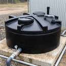 5000 Litre Low Profile Vertical Potable Water Tank, 2" BSP