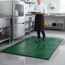 Light Slate Gray Heavy Duty Duckboard Plastic Mat - Green for Industrial Use