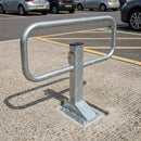 Drop Down Frame Parking Post – Galvanised Steel – Sub-surface Fix