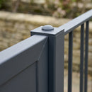 End Infill Panel for Classic Post 1.8m Anthracite Grey