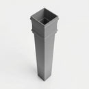 Traditional Downpipe Length 72x72mm x 3m Non-Eared Socket (view 2)