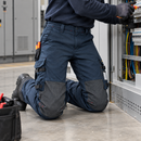 Navy Stretch Safety Trousers for Arc Flash and Flame Protection