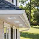 Premium Round Plastic Soffit Vents 70mm Hole Size - 10 Pack for Effective Ventilation