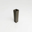 72x72mm Aluminium Gutter Outlet Spigot Extender — RAL 7022