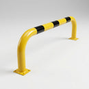 600 x 2000mm Steel Collision Protection Guard Yellow/Black (view 2)